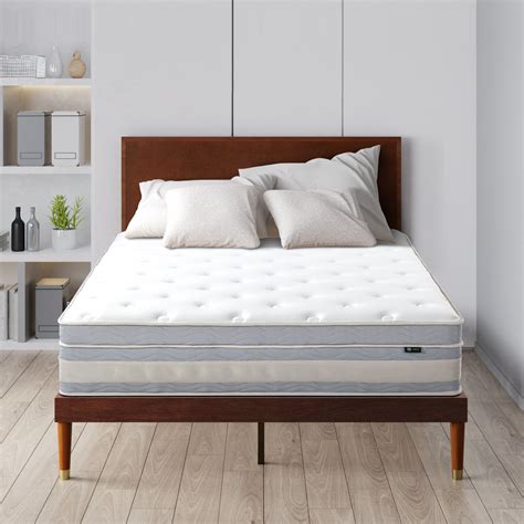 Green Tea Cooling Swirl Memory Foam Hybrid Mattress | Zinus