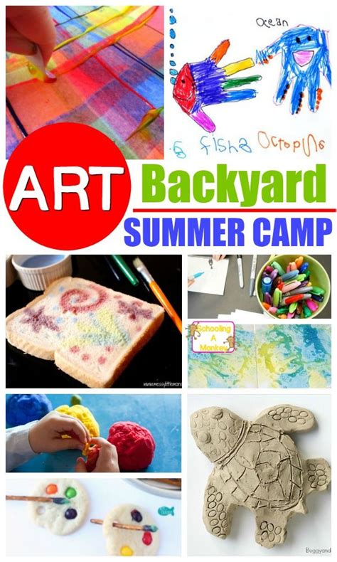 Easy and Creative DIY Art Summer Camp for Kids | 夏