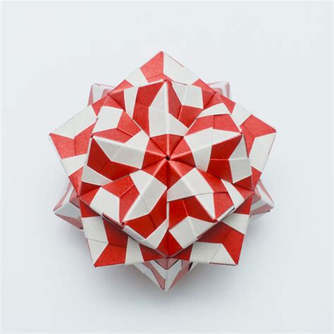 Paper Airplane Sonobe (1) | Spiked Icosahedron made from my … | Flickr