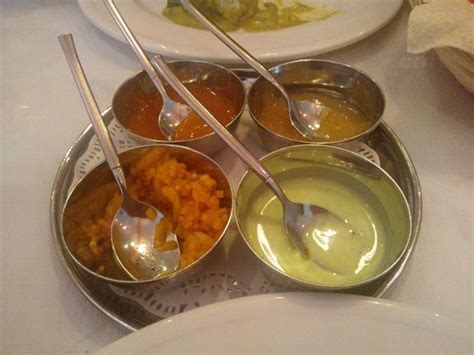 Poppadom Dips - Picture of Kathmandu Kitchen Nepalese & Indian ...