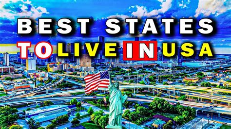 Top 10 Best STATES to Live in AMERICA for 2023 - YouTube