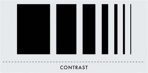 Contrast is an important element | Principles of design, Principals of design, Principles of ...