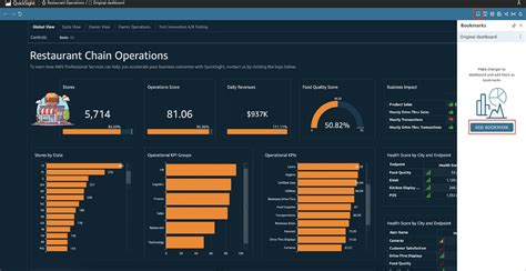 Customize Amazon QuickSight dashboards with the new bookmarks functionality | Noise