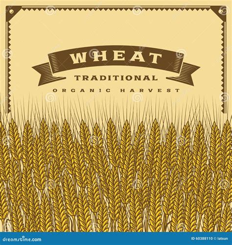 Wheat Harvest Vector Illustration | CartoonDealer.com #3391966