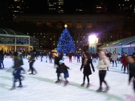 Ice Skating at Bryant Park | Bryant park, Ice skating, Park