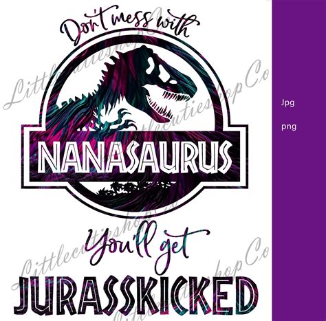 Nanasaurus Png - Etsy