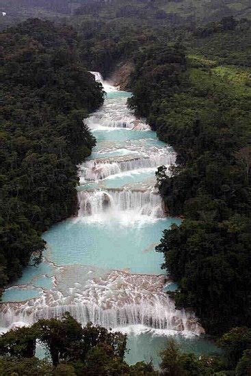 Palenque, Mexico ... "Blue Water Waterfalls" | Tourist Diaries