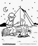 Free Camping Coloring Pages  Home sketch template