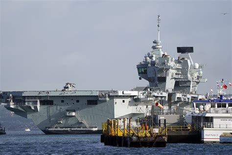 Navy aircraft carrier HMS Prince of Wales suffers new technical problem (...they really sailed ...