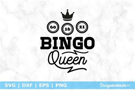 Bingo Queen SVG File