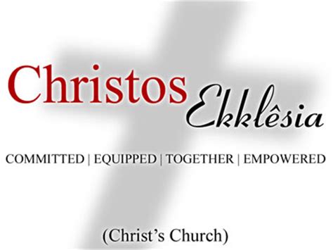 Christos Ekklesia – Miamitown Church of Christ