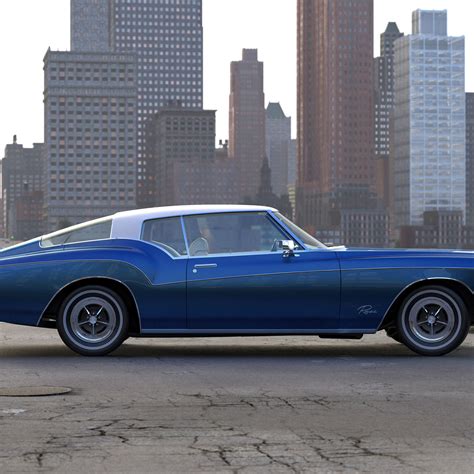 Buick Riviera 1971 | CGTrader