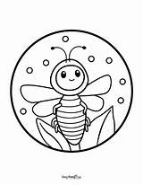 Queen Bee Coloring Page sketch template