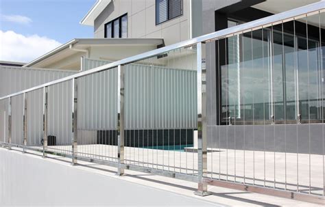 Vertical Wire Balustrade For Pool Fencing