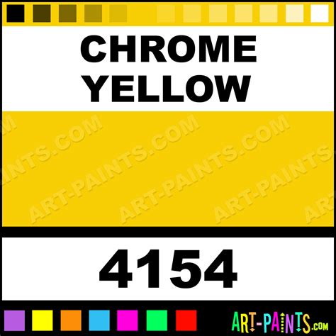 Chrome Yellow 1 Shot Enamel Paints - 4154 - Chrome Yellow Paint, Chrome Yellow Color, Famous 1 ...