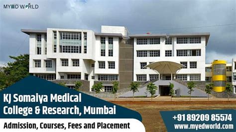 KJ Somaiya Medical College Mumbai: Admission, Cutoff, Courses, Fees ...