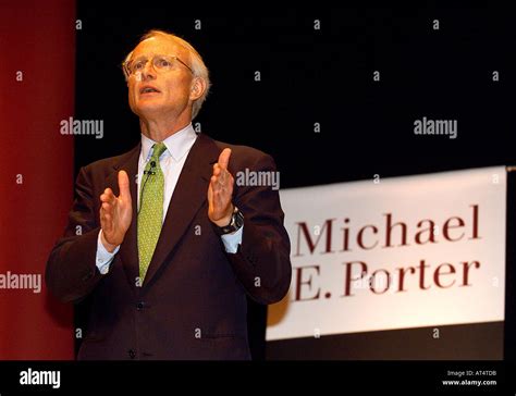 Professor Michael E. Porter, based at Harvard Business School Stock ...