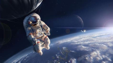 Astronaut in Space 4K Wallpapers | HD Wallpapers | ID #30656