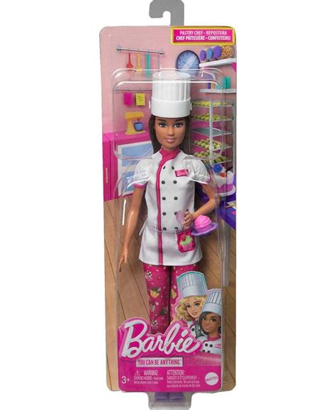 Barbie Doll and Accessories, Career Pastry Chef Doll - Macy's