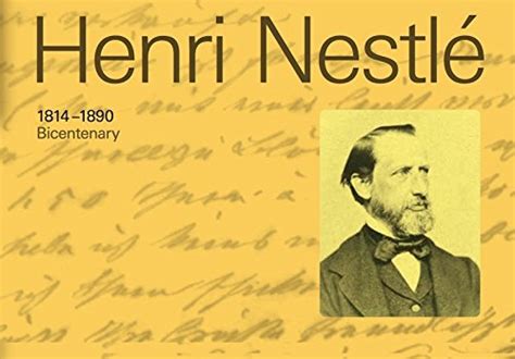 Henri Nestle - 1814-1890 Bicentenary - 2014 From Pharmacist's Assistant ...