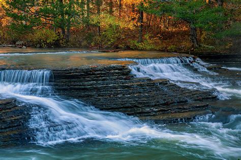 Buffalo River Falls Photograph by Harriet Feagin Photography | Fine Art America