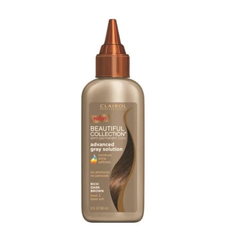 CLAIROL GRAY SOLUTION 2A RICH DARK BROWN | Paul's Beauty Warehouse