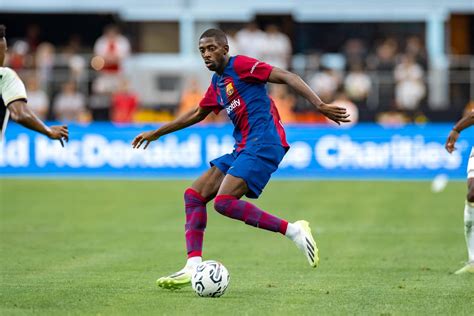 PSG Announce Completed FC Barcelona Star Dembele Transfer