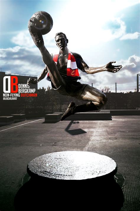 Dennis Bergkamp statue by Lagvilava on DeviantArt