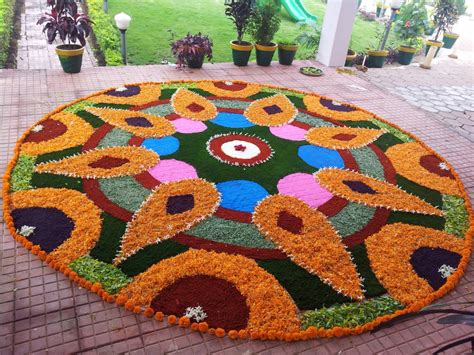 Diwali Special Flower Rangoli - Simple Indian Mom