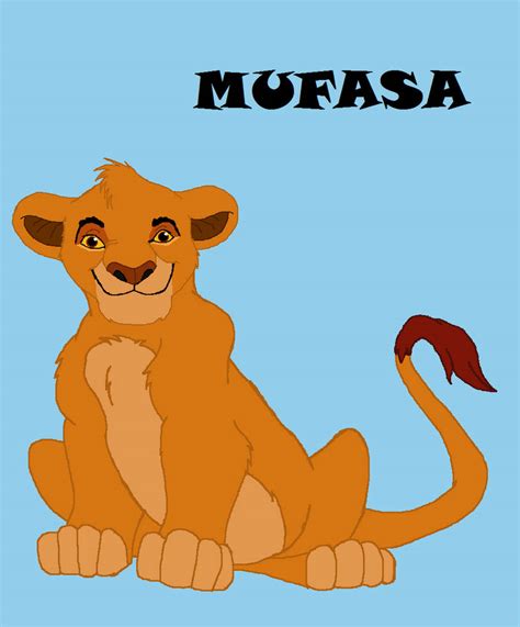 Mufasa as a cub by JR-Style on DeviantArt