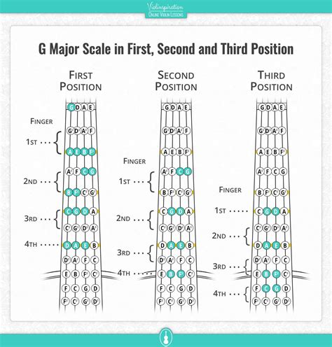 Violin finger positions and patterns free pdf charts – Artofit