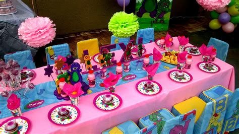 Barney Party Theme Ideas - Theme Choices