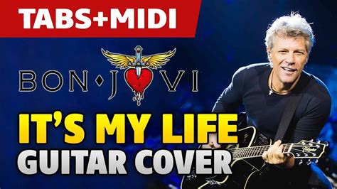 Bon Jovi – It's my life (acoustic fingerstyle guitar cover and midi) - YouTube