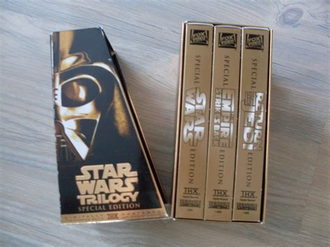 Star Wars original trilogy movies VHS Special Edition