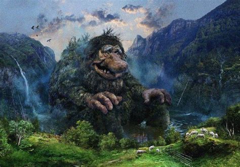 Norwegian Trolls By Ivar Rodningen Part 1 | Troll, Fantasy creatures ...