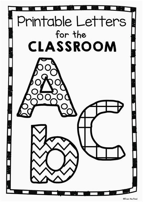 Free Printable Cut Out Letters For Bulletin Boards - Printable Templates