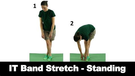 IT Band Stretch, Standing - Ask Doctor Jo - YouTube