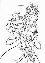 Disney Tiana Coloring Pages sketch template