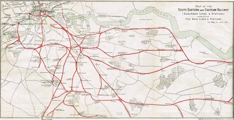 Secr Railway Map