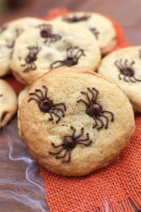 Chocolate Chip Spider Cookies - Tastes Better From Scratch