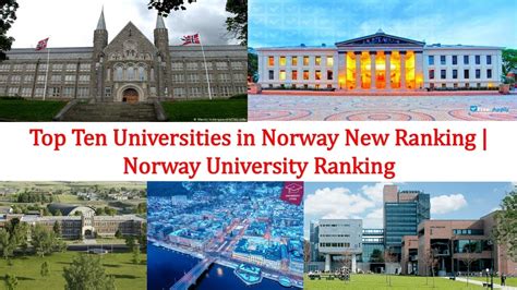 Top Ten Universities in Norway New Ranking | Norway University Ranking - YouTube