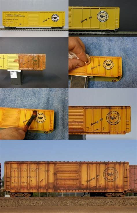 Great weathering on a H0 North American boxcar [Photo] Inspiration | Ho model trains, Model ...