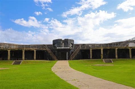 Inside Fort Morgan State Park Gulf Shores Alabama - Park Ranger John