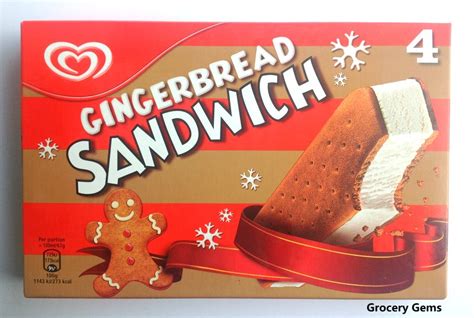 Grocery Gems: New Walls Gingerbread Sandwich Ice Cream