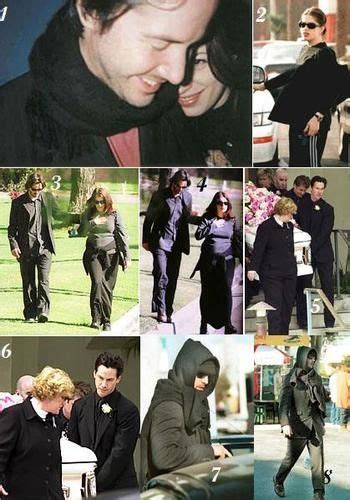 Keanu Reeves And Jennifer Syme Funeral