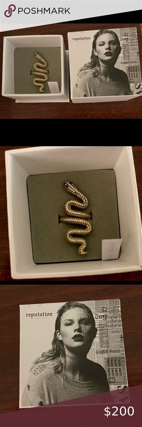 Taylor Swift Reputation Gold Snake Ring | New | Taylor swift outfits, Taylor swift, Snake ring