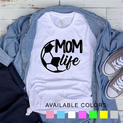 T-Shirt Soccer Mom Life ~ Clotee.com