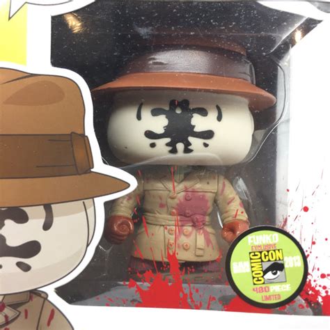 Bloody Rorschach Watchmen POP Vinyl Figure SDCC 2013 Exclusive Limited - Mindzai