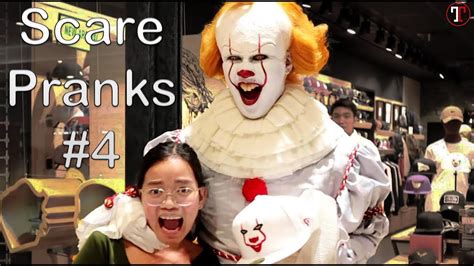 TRY NOT TO LAUGH WHILE WATCHING FUNNY SCARE PRANKS #4 - YouTube