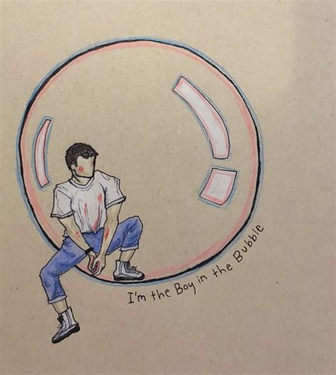 Boy In The Bubble by Alec Benjamin inspired drawing | Bubble drawing, Sketch book, Bubble boy